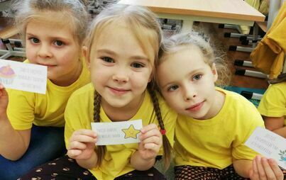 Zdjęcie do Dzień Życzliwości w dobrzańskim przedszkolu:).