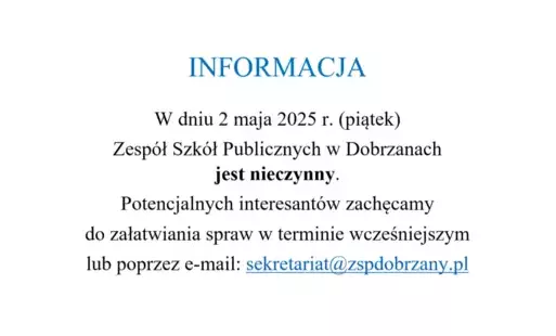 Informacja.