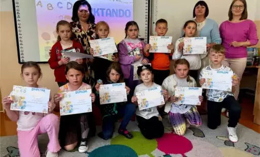 Uczestnicy dyktanda.