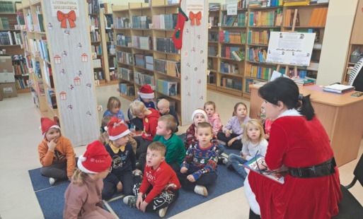 Wizyta w bibliotece.