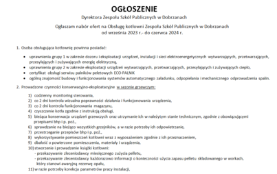 Zdjęcie do Ogłoszenie 2.