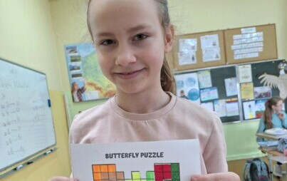 Zdjęcie do 12 marca Dzień Matematyki w klasie III b:).