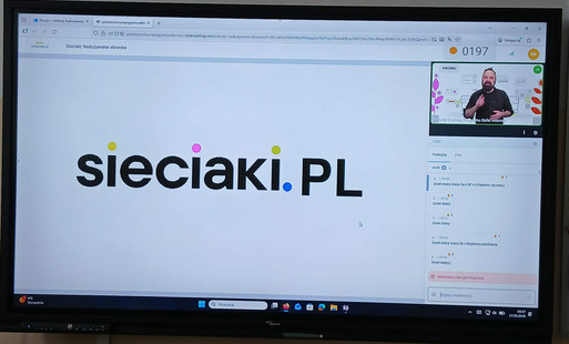 Oglądanie webinaru.