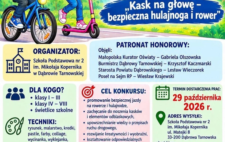 Ogólnopolski Konkurs „Odblaskowo, widocznie, bezpiecznie”